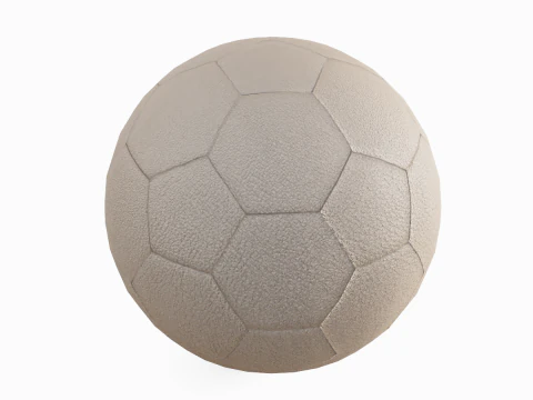 Low Poly Soccer Ball 01 3D Model