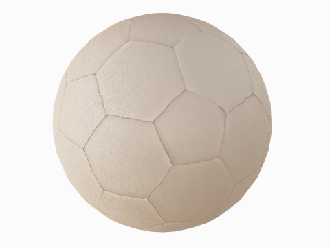 Low Poly Soccer Ball 01 Model 3D