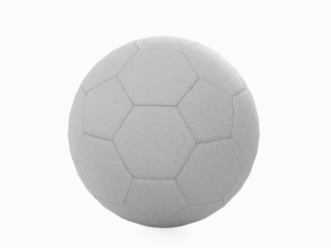 Low Poly Soccer Ball 02 3D Model
