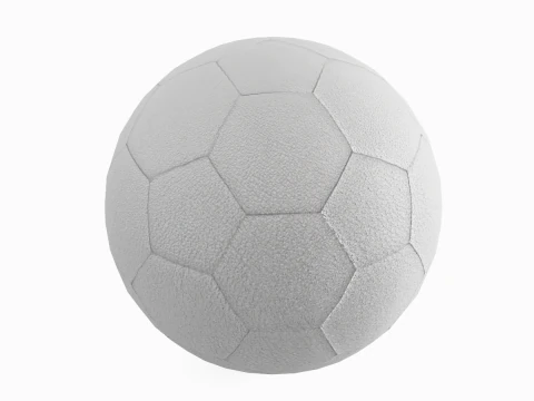 Low Poly Soccer Ball 02 3D Model
