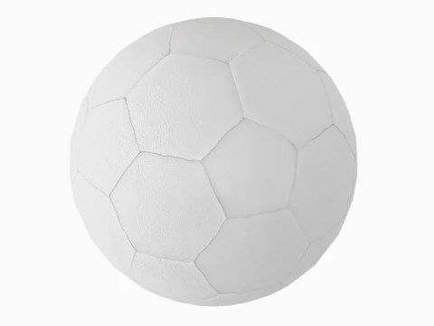Low Poly Soccer Ball 02 3D Model