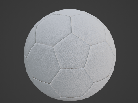 Low Poly Soccer Ball 02 3Dモデル