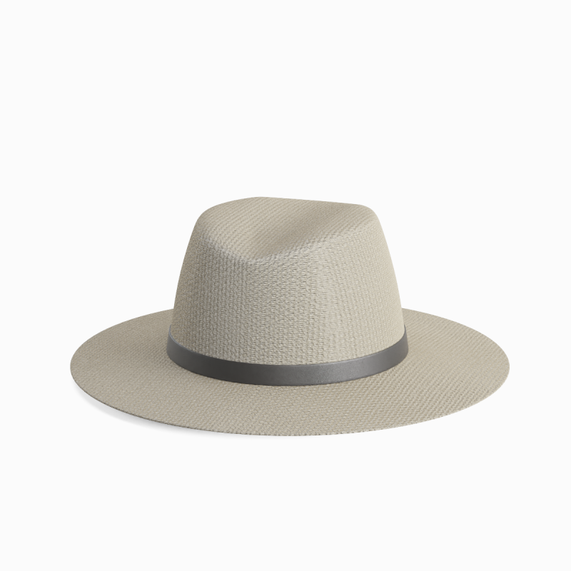 Straw Sun Hat B 01 3D मॉडल .c4d .max .obj .3ds .fbx .stl .blend