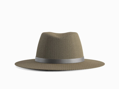 Straw Sun Hat B 02 3D Model