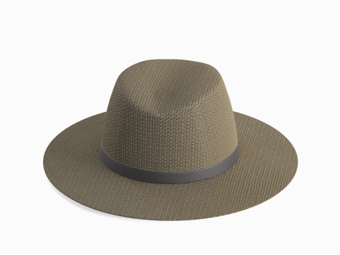 Straw Sun Hat B 02 3D Model