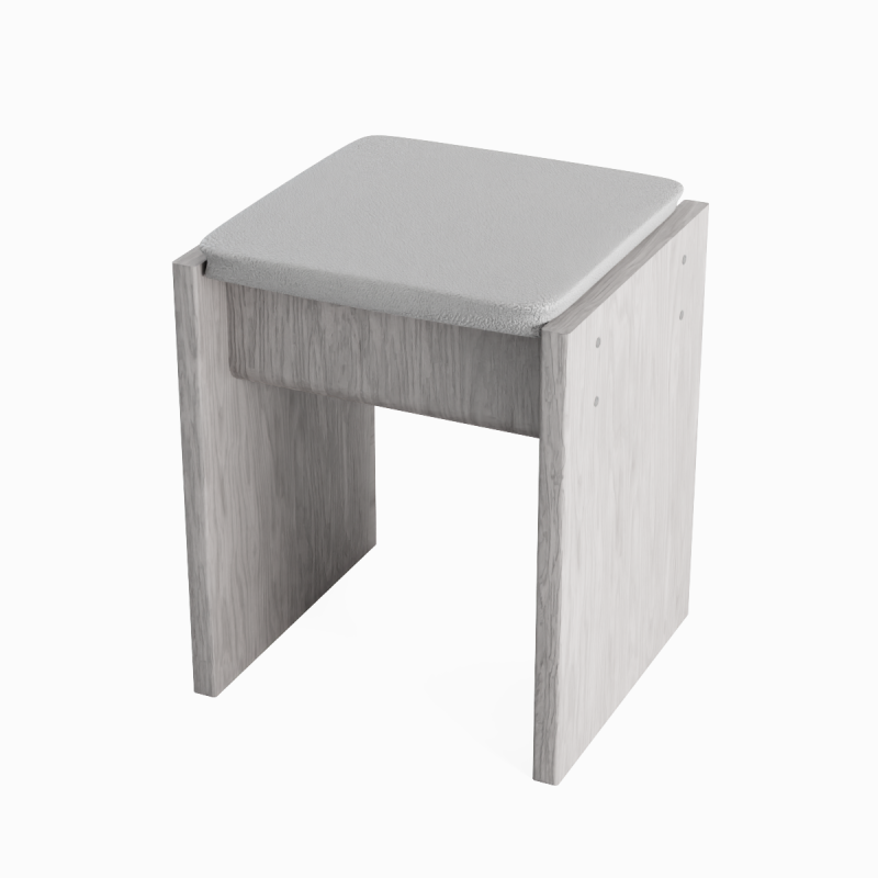 Wooden Stool 01 3D Modell .c4d .max .obj .3ds .fbx .stl .blend