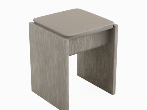 Wooden Stool 02 3Dモデル