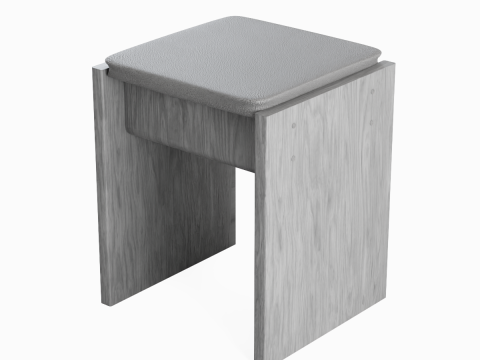 Wooden Stool 03 Modelo 3D