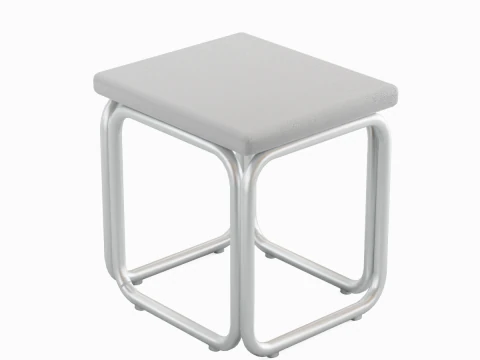 Modern Stool 01 3D Model