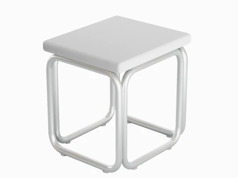 Modern Stool 01 3D Model