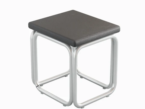 Modern Stool 02 3D Model