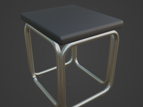 Modern Stool 02 Modelo 3D
