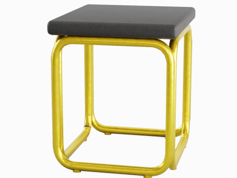 Modern Stool 03 3D Model