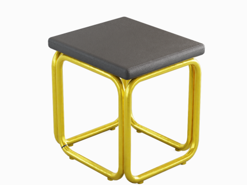 Modern Stool 03 3D Model
