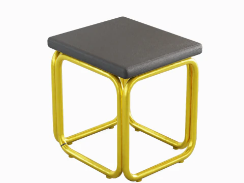 Modern Stool 03 3D Model