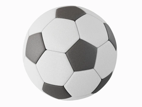 Pallone da calcio in pelle moderna Modello 3D
