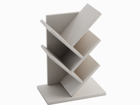 Small Bookshelf 02 3D Model