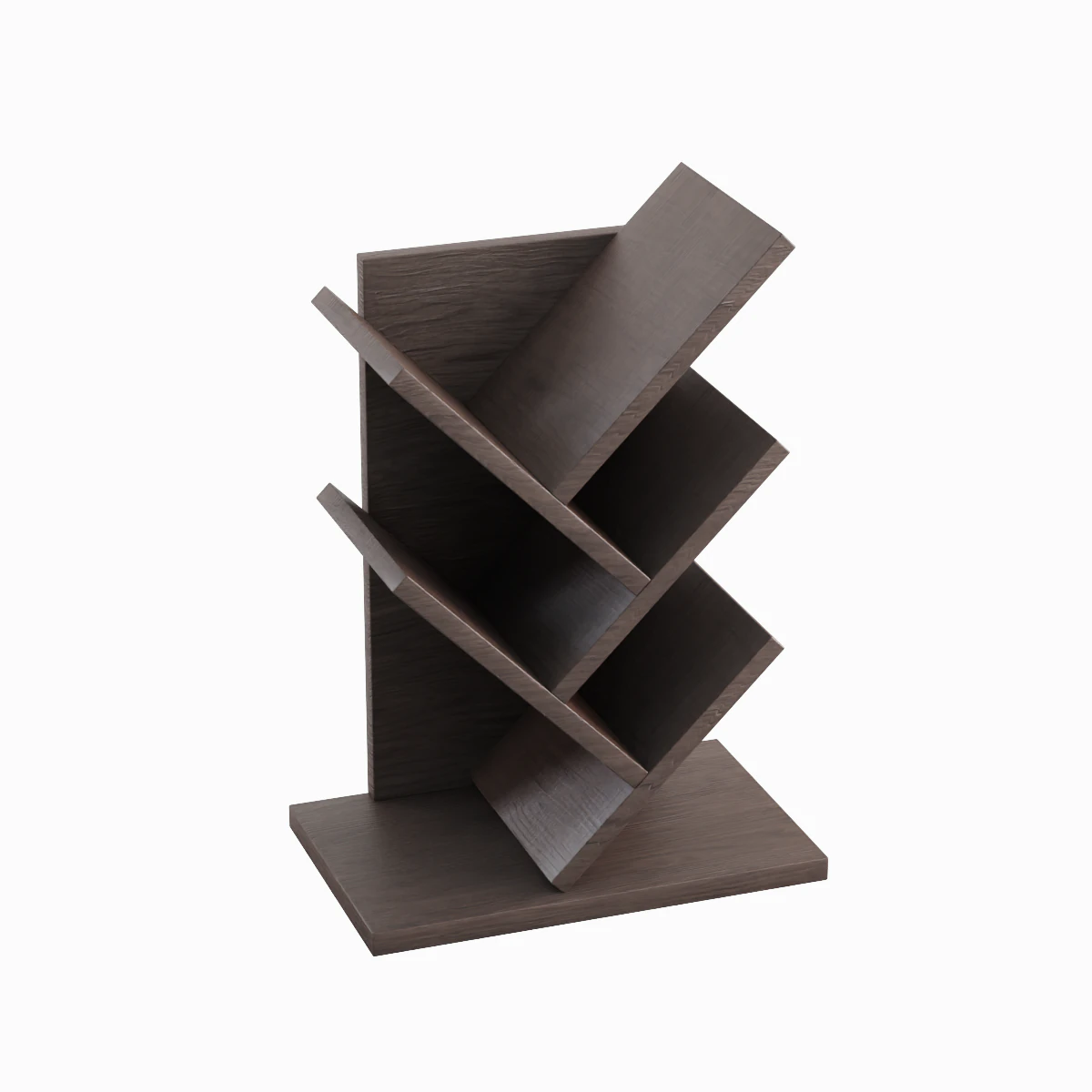 Tier Tree Small Bookshelf 3D Model .c4d .max .obj .3ds .fbx .stl .blend