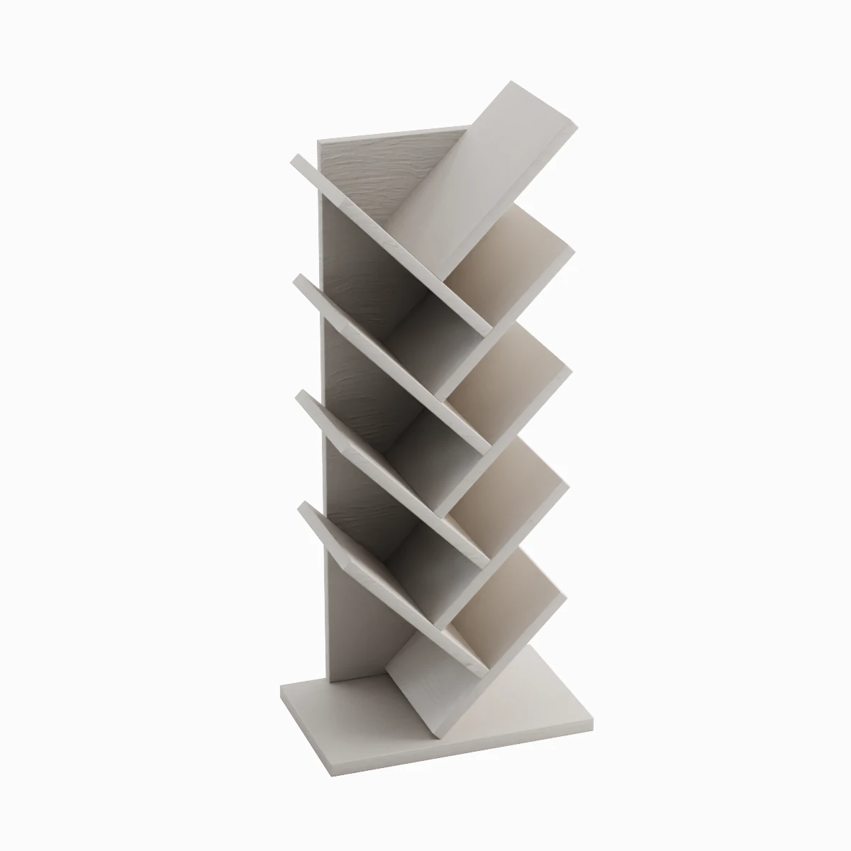 Medium Bookshelf 01 3D Model .c4d .max .obj .3ds .fbx .stl .blend 