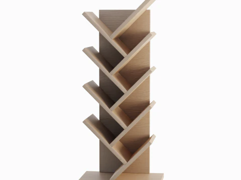 Estanter&iacute;a Mediana 02 Modelo 3D