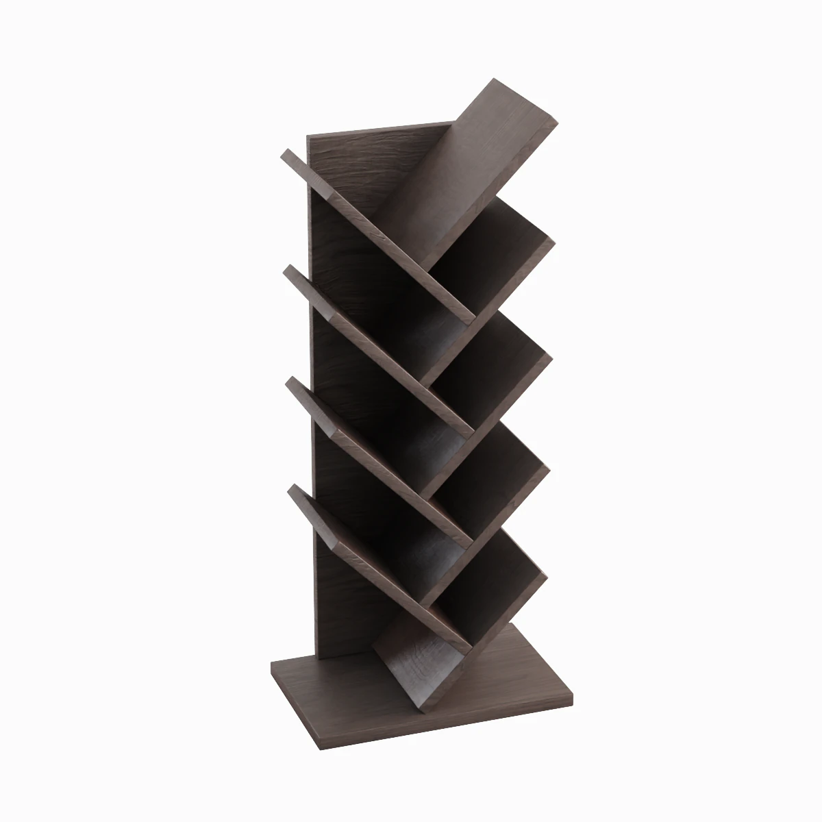 Tier Tree Medium Bookshelf 3D Model .c4d .max .obj .3ds .fbx .stl .blend 