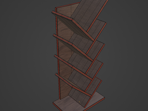 Tier Tree Medium Bookshelf Modelo 3D