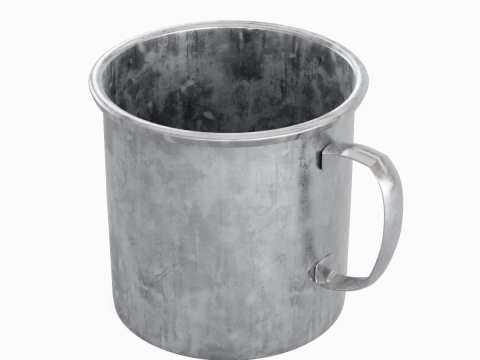 Steel Survival Cup 01 3D Model