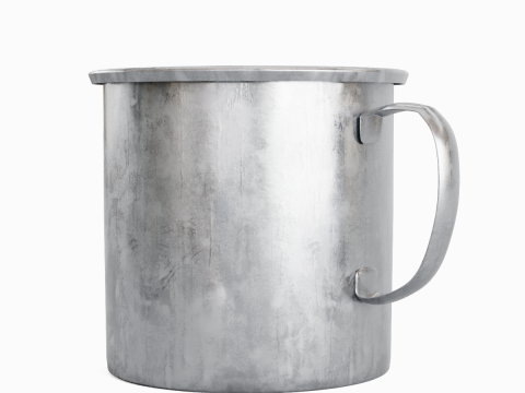 Steel Survival Cup 01 3D 모델
