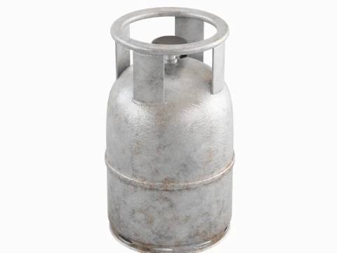 Bal&atilde;o de G&aacute;s Propano 01 Modelo 3D