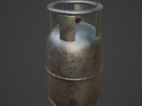 Propane Gas Balon 01 Model 3D