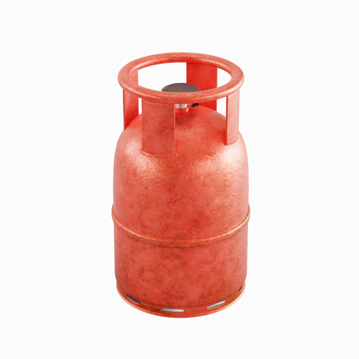 Propane Gas Balon 02 3D Model .c4d .max .obj .3ds .fbx .stl .blend