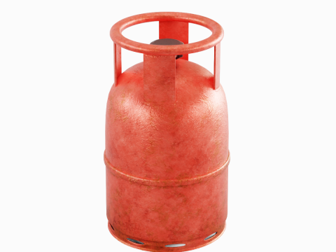 Propane Gas Balon 02 Model 3D