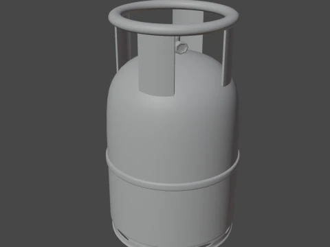Propane Gas Balon 02 3D Model