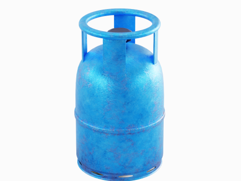 Propane Gas Balon 03 Modello 3D