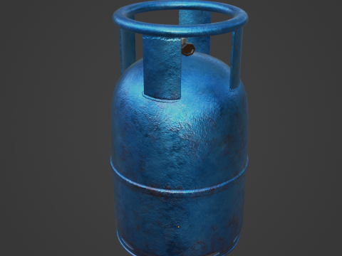 Propane Gas Balon 03 Modello 3D