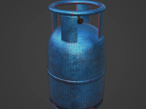 Propane Gas Balon 03 3D Model