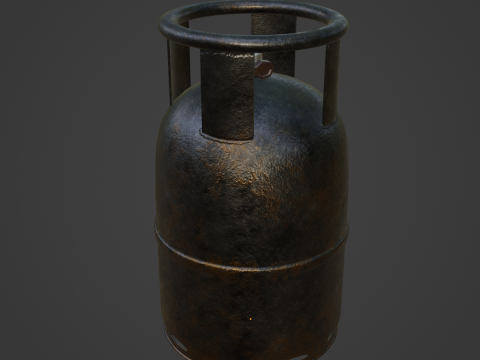 Propane Gas Balon 04 Model 3D