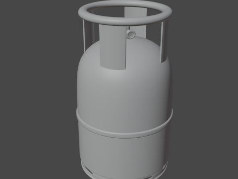 Propane Gas Balon 04 Model 3D