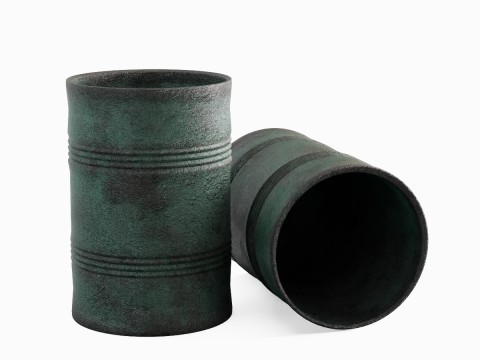 Used Steel Barrel B 01 3D Model