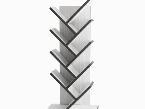 Medium Bookshelf B 02 3D Model