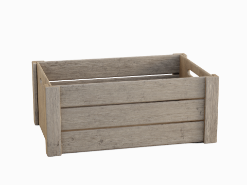 Wooden Crate B 01 Model 3D