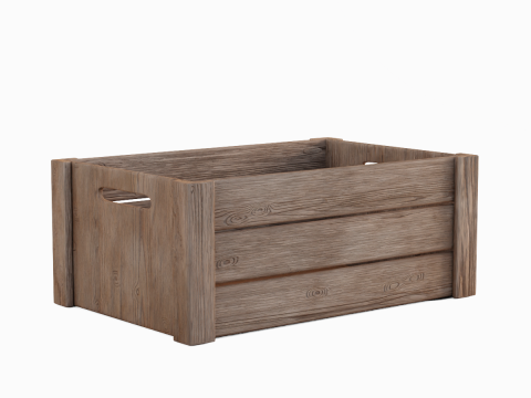 Wooden Crate B 02 3D Model