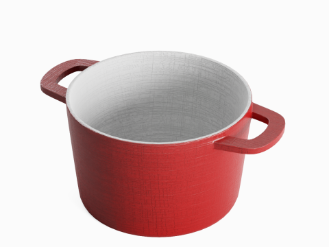 Old Baking Dish 01 3Dモデル