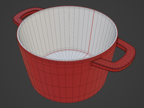 Old Baking Dish 01 3Dモデル