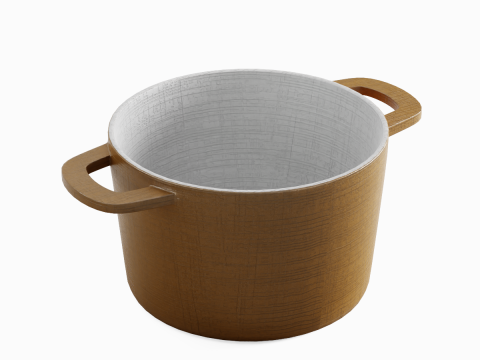 Old Baking Dish 02 3Dモデル