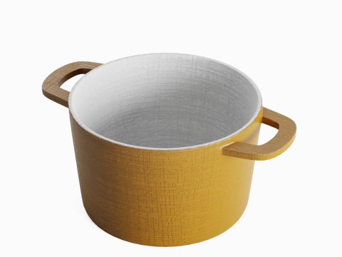 Old Baking Dish 02 3Dモデル