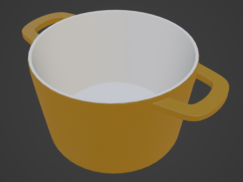 Old Baking Dish 02 3Dモデル