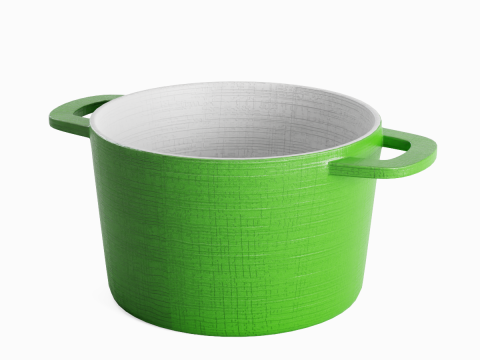 Old Baking Dish 04 3D मॉडल