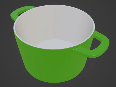 Alte Auflaufform 04 3D Modell