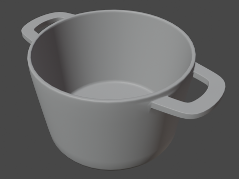 Old Baking Dish 06 Modèle 3D